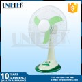 solar powered rechargeable 12v dc 16" solar charger fan light led table lamp with fan